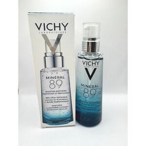 Vichy Mineral 89 Hyaluronic Acid Face Serum 2.5oz NEW